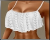 ~T~White Girly Top
