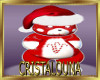 Santa xmas dancing bear costume