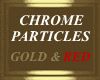 PARTICLES,RED GOLD SHINE