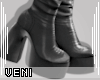 V| $ Grey Boots