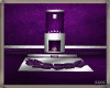 !E! Purple Fireplace
