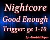 Nightcore - Good Enough