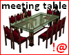 !@ Meeting table 12 seat