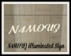 N4MOUZ Illuminated Sign