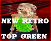 NEW RETRO TOP GREEN