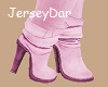 Low Boots Pink