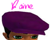 Velvet Grape Newsboy hat