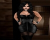 [KR] Leather Zip Dress