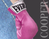 !A pink fighting gloves