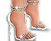 💕  White Heels