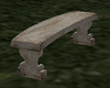 Stone Curved Bench