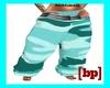 [bp] Aqua Camo Pants