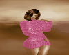 Knit Sweater pink Dress