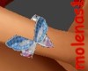 *M* Butterfly Bracelet