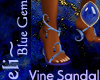 eli~ BlueGem Vine Sandal