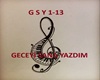 Geceyi sana yazdim