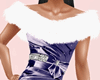 Noel Fur Gown Lilac