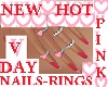 HOT VDAY NAILS & RINGS