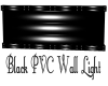 Black PVC Wall Light