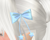 baby blue  bows