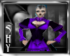 Gothic Dress Purple