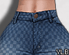 Y ♥ Plaid Jean XL