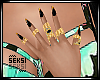 S! Nails + Rings (Gold)