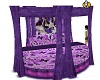 purple butterfly bed