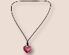 Pink Heart Necklace