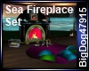 [BD] Sea Fireplace Set