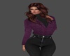 Purple&Black Flannel