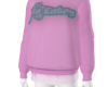 "𝑅" pink hoodie M