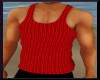 muscle tank red