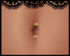 A. Gold belly Piercing