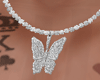 butterfly necklace*M