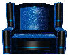 throne blue and black