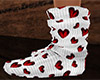 Heart Socks Slouchy 2 F