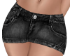 Aspen Jean Skirt Black