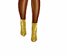 Gold Shimmer Disco Boot