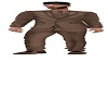 full brown suit