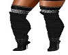 BLACK THIGH HIGH BOOTS
