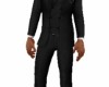 Black w/red 3 piece suit