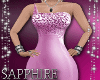 [S]LySha Rose Pink Dress