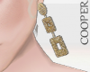 !A gold earrings