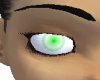neon green eyes