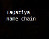 TaQaziya silver chain