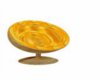 Gold Round Chair