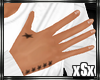 xSx Tattoo Hands