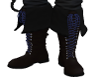 Black/Blue Pirate Boots
