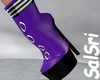 Purple Retro Boots